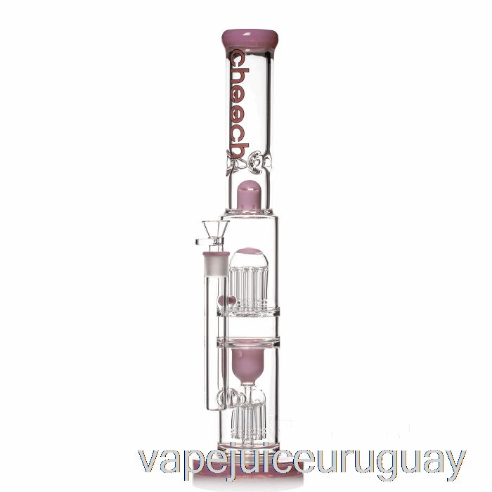 Cheech Glass Doble árbol Big Rig Bong Rosa Vape Uruguay